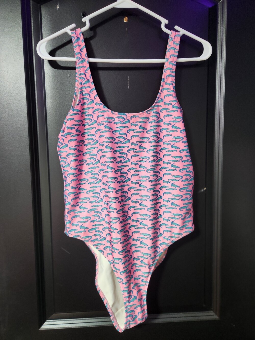 Chubbies Alligator Print One-Piece Swimsuit